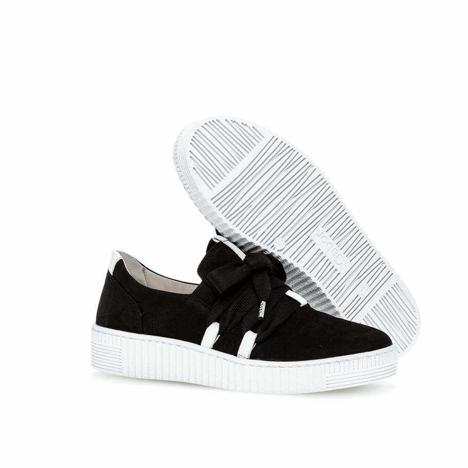 Gabour | Sneaker Noir/blanc Exclusif